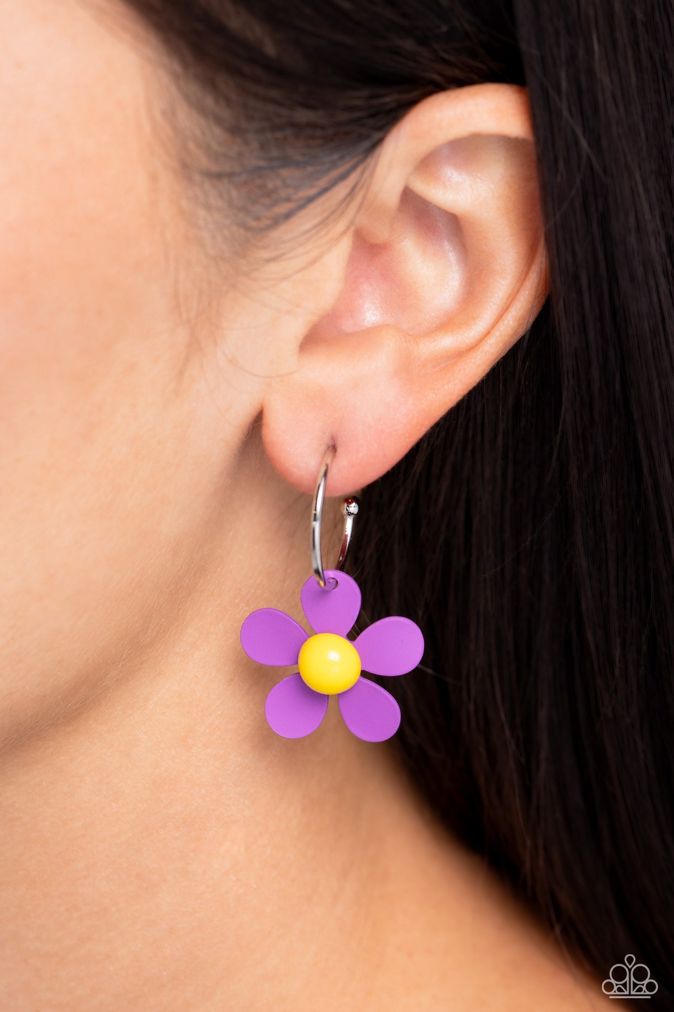 More FLOWER To You! Earring (Pink, Purple)