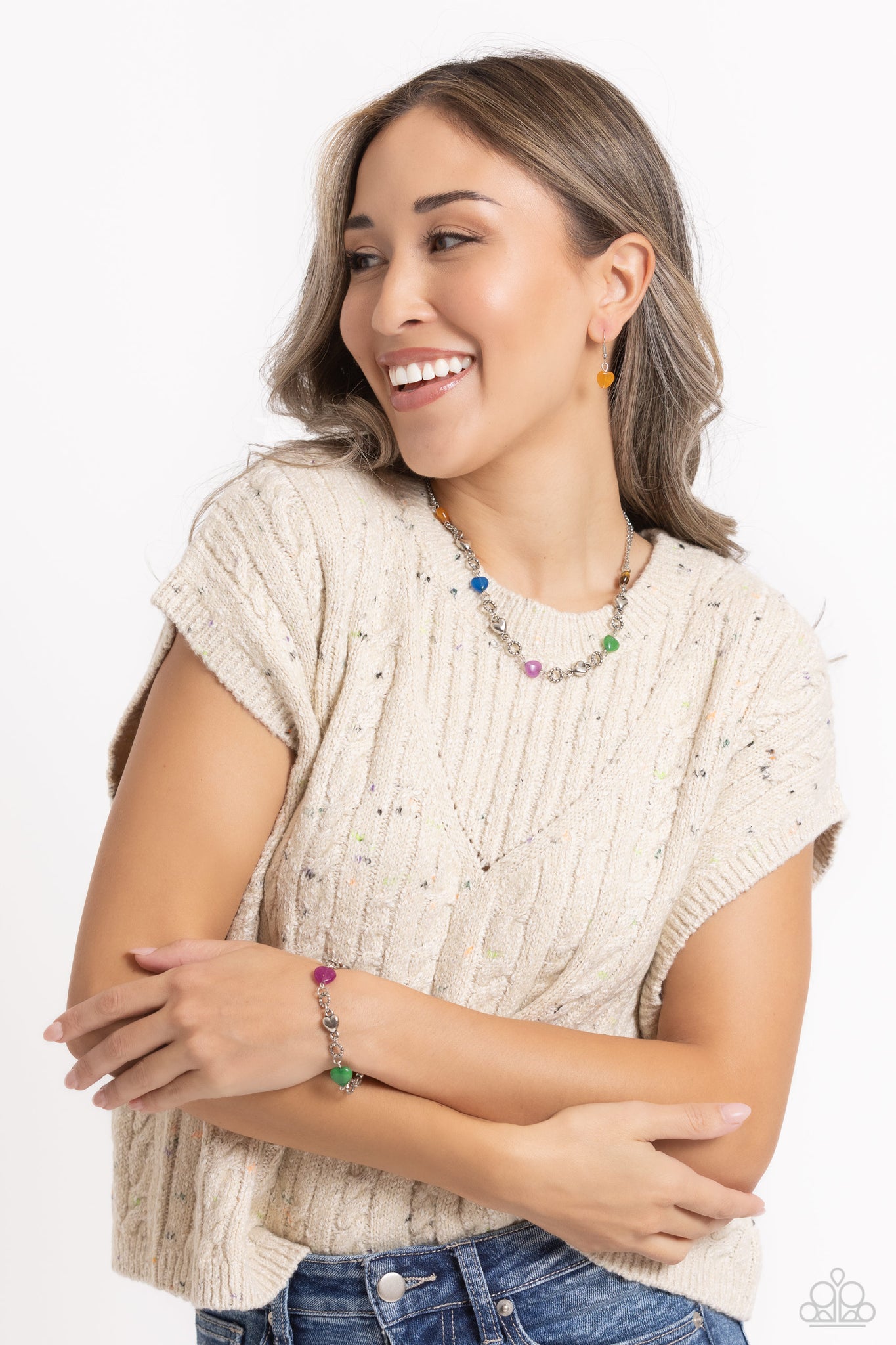 My HEARTBEAT Will Go On Multi Necklace