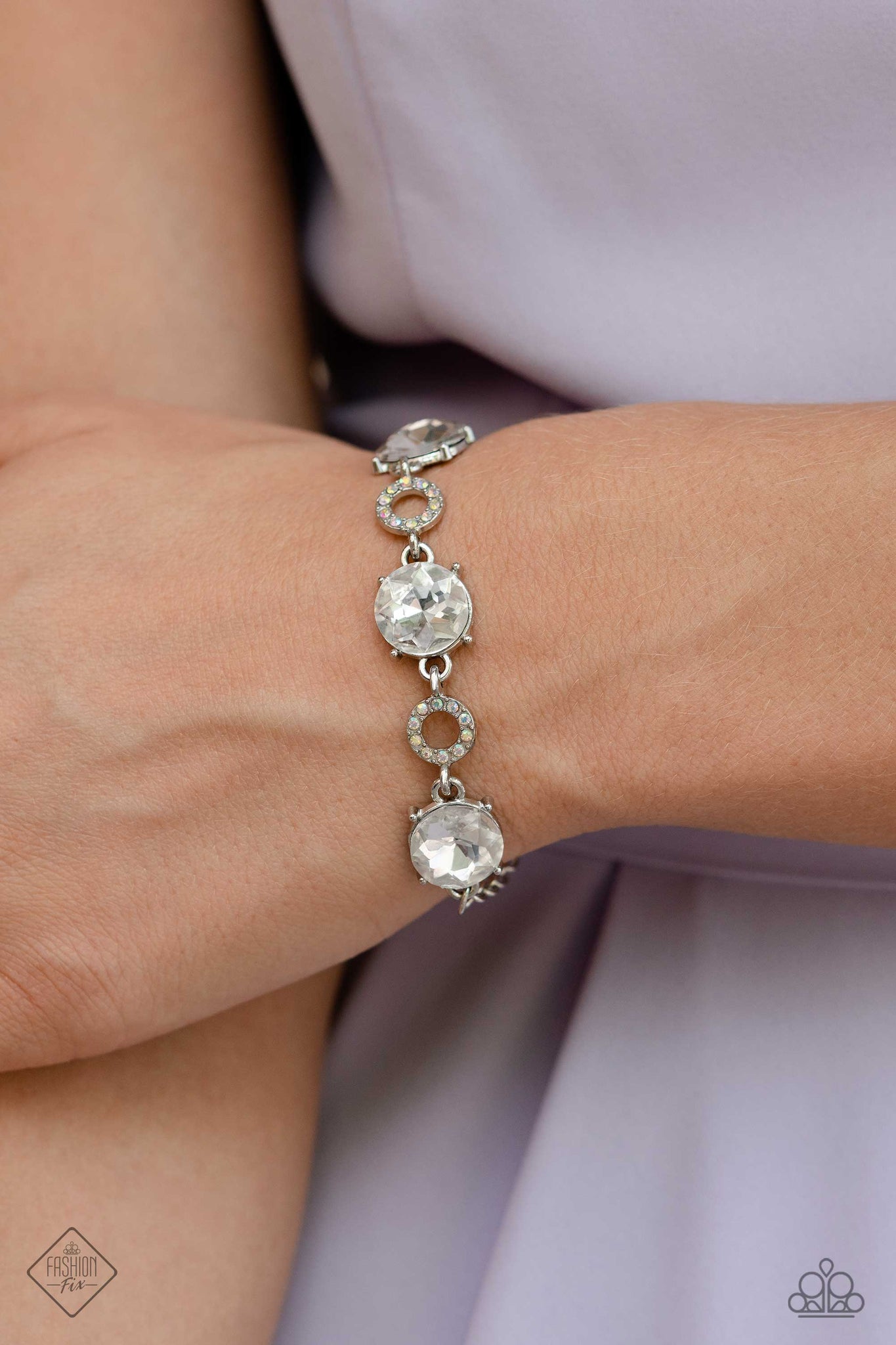 Once Upon A Treasure White Bracelet