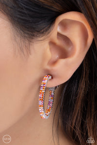 Outstanding Ombré Orange Earring