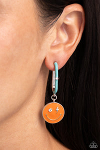 Personable Pizzazz Earring (Pink, Orange)