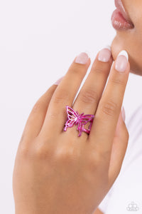 Playfully Polished Ring (Pink, Blue, Purple)