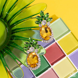 Prismatic Pineapple Earring