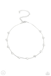 Public Display of Affection Silver Necklace