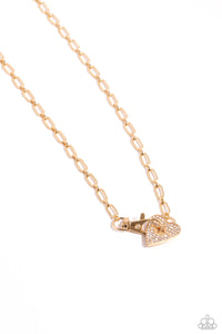 Radical Romance Necklace (Gold, Pink)