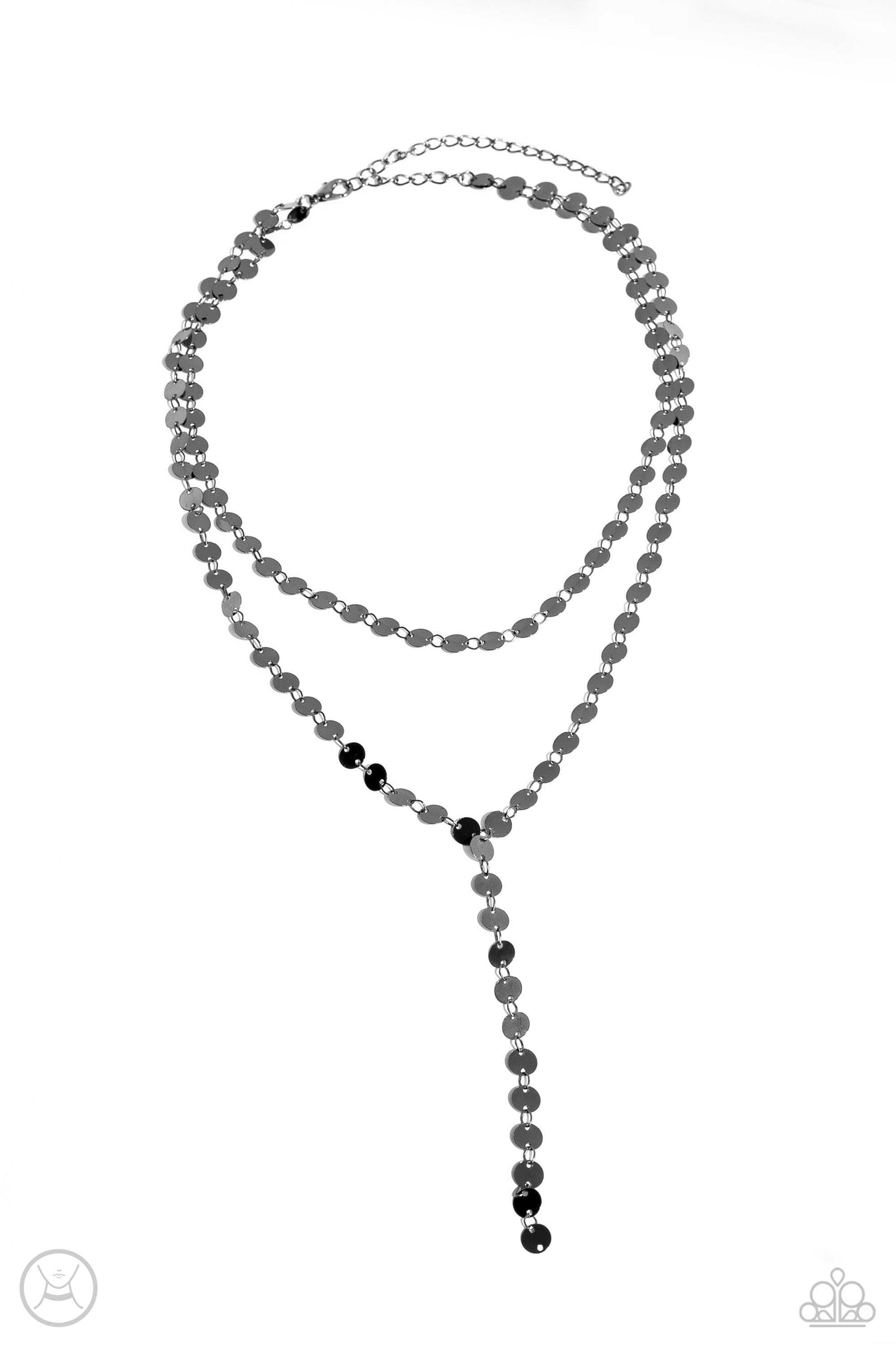 Reeling in Radiance Black Necklace