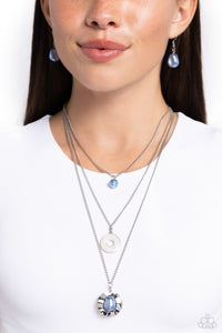 Refined Reaction Necklace (Blue, Brown)