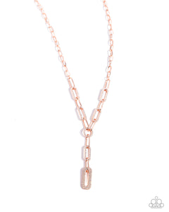 Refined Rebel Necklace (Copper, White)