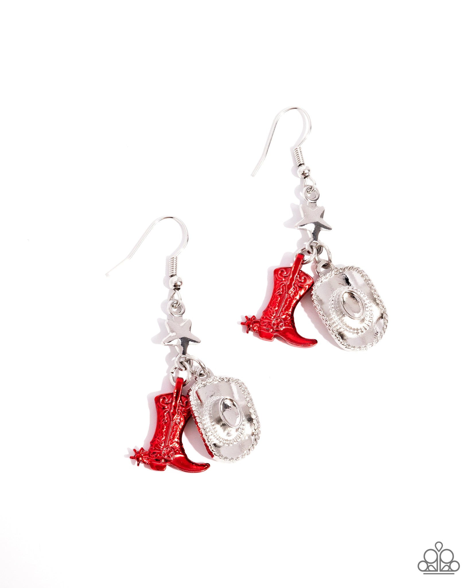 Rodeo Royalty Red Earring