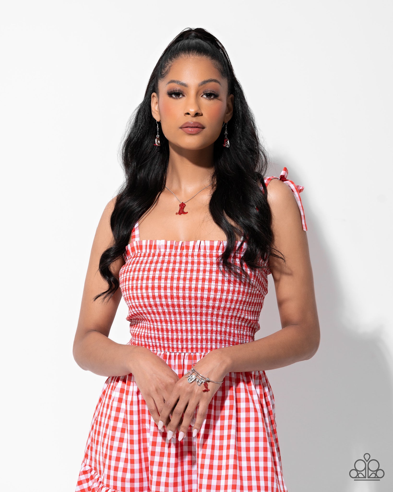 Rodeo Royalty Red Earring