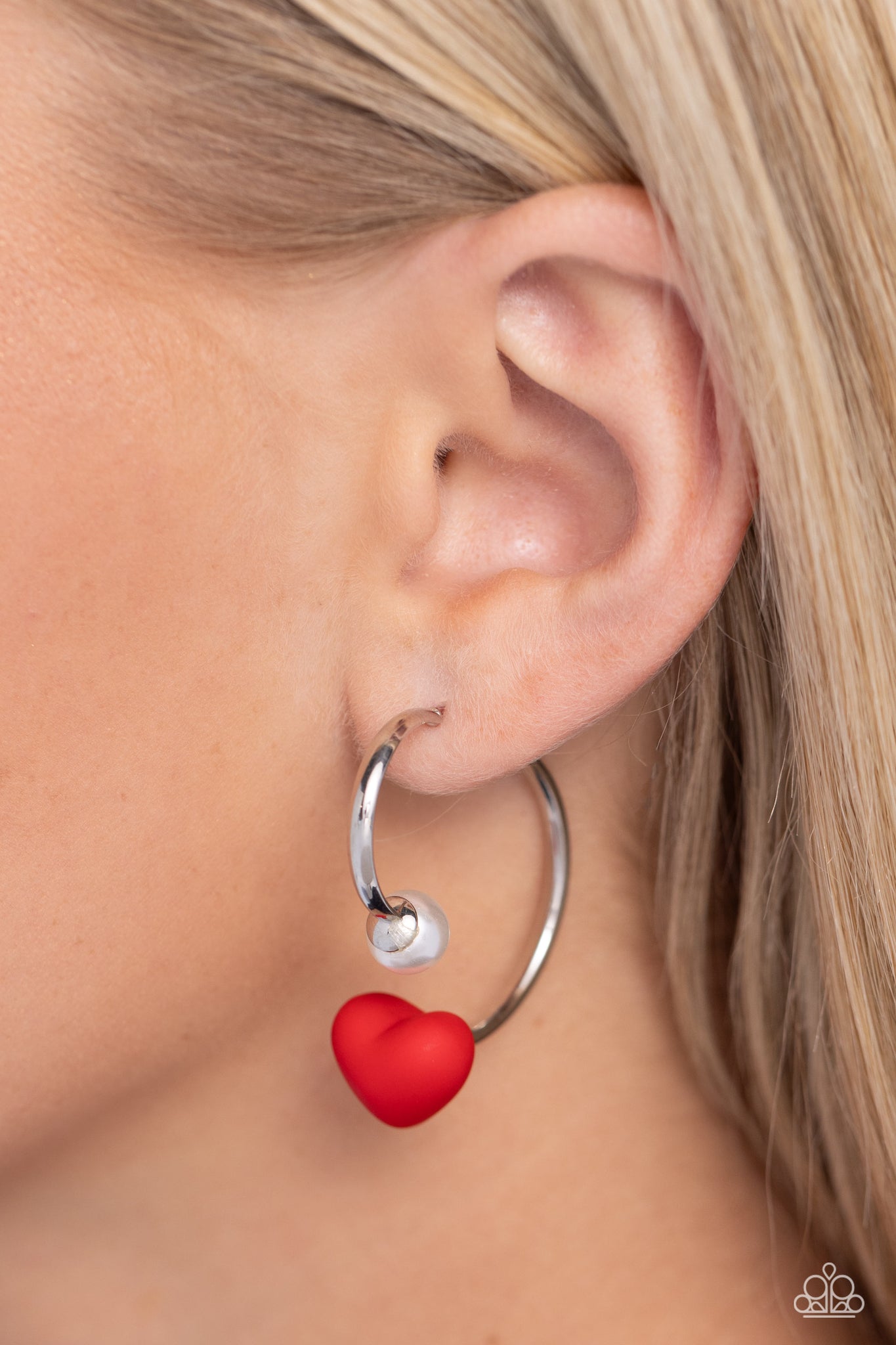 Romantic Representative Earring (Pink, Red)