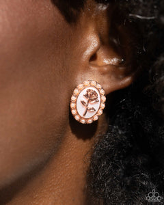 Rosy Relic Earring