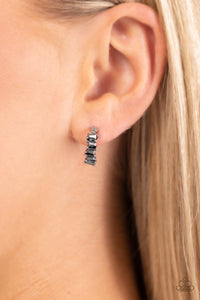 Rugged Rockstar Silver Earring