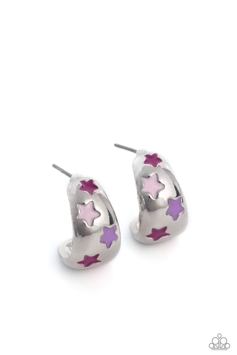 SCOUTING Stars Pink Earring