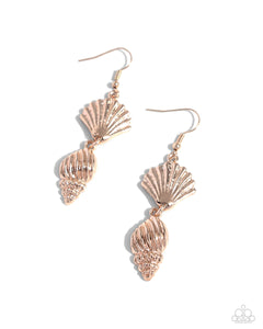 SHELL, I Was In the Area Earring (Silver, Rose Gold)