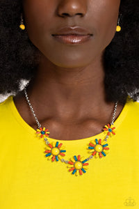 SUN and Fancy Free (Yellow, Multi) Necklace