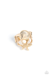 Seashell Showcase (Silver, Gold) Ring