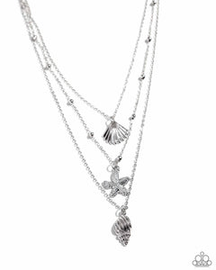 Seashell Sonata Necklace (Silver, Rose Gold)