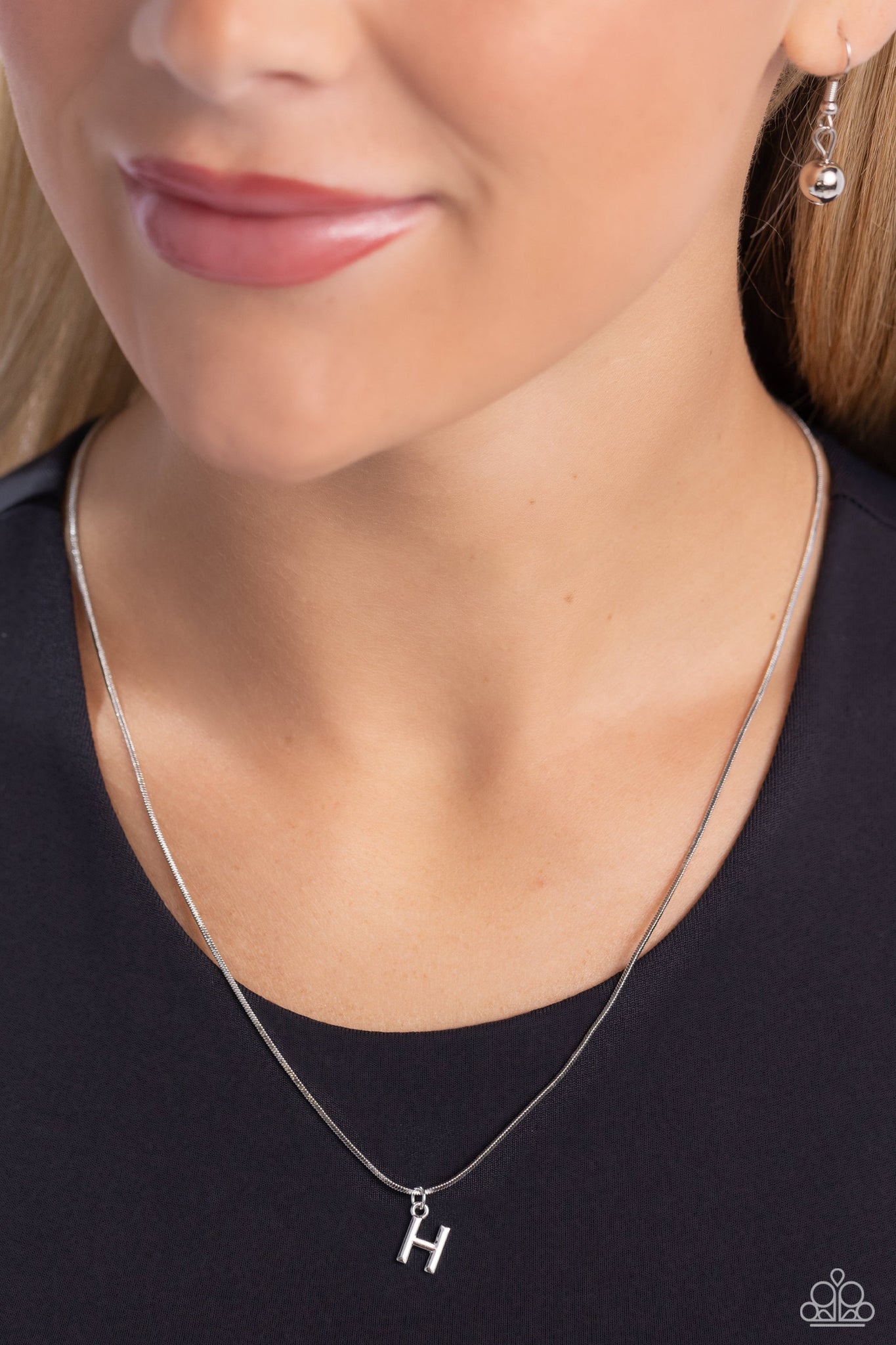 Seize the Initial Silver Necklace