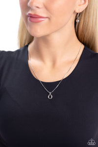 Seize the Initial Silver Necklace