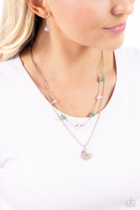 Sense of Direction Necklace (Yellow, Pink)