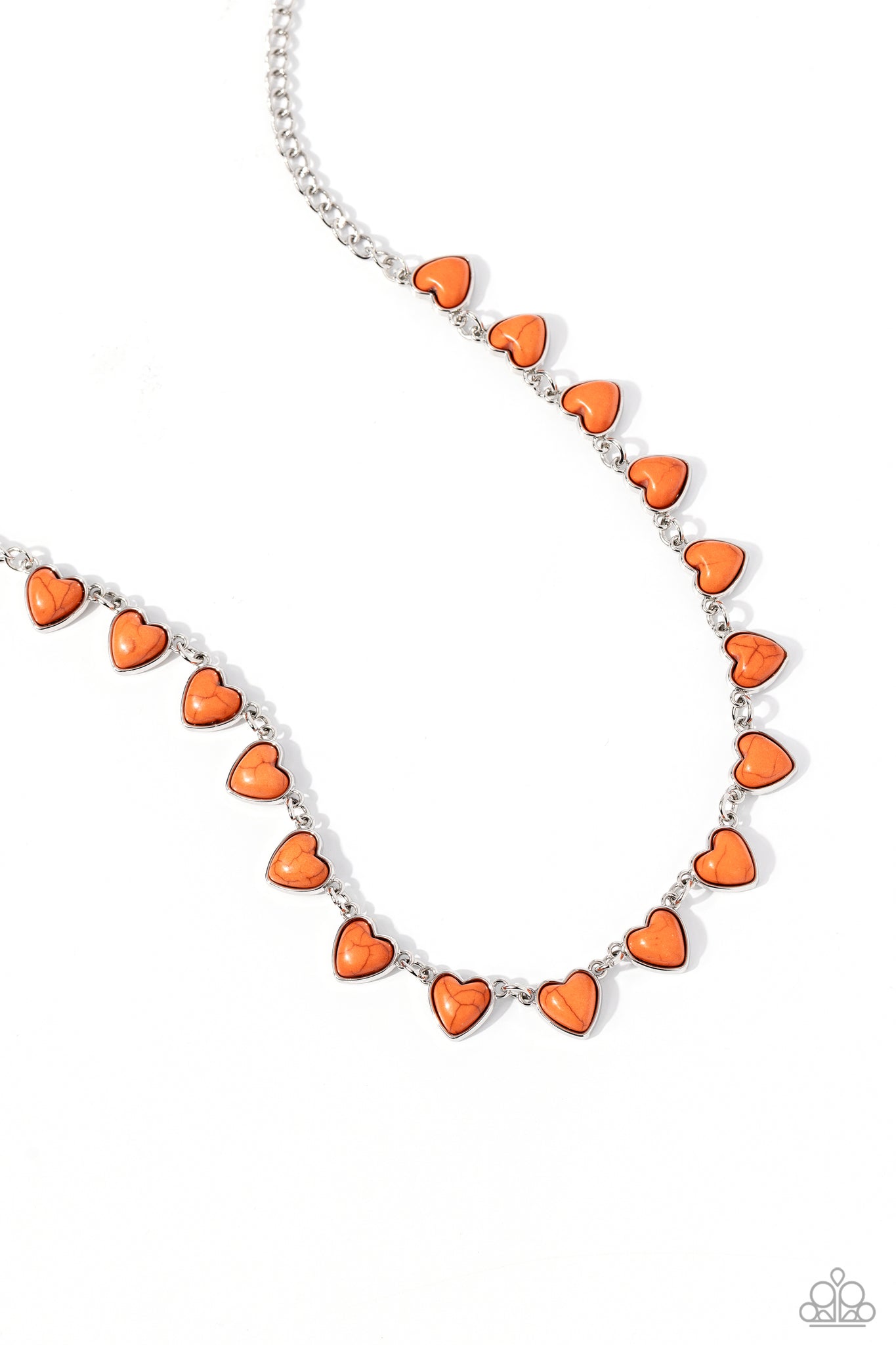 Sentimental Stones Necklace (Orange, Copper, Brass)