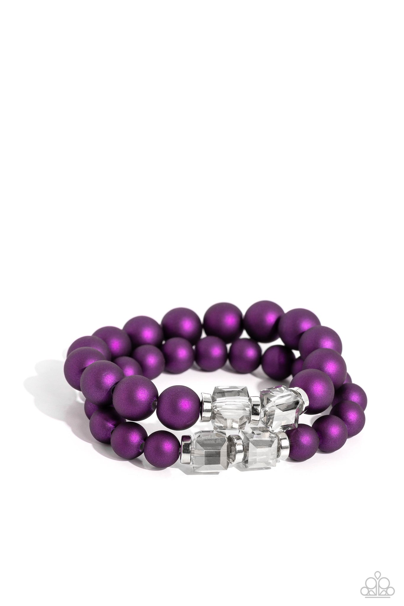 Shopaholic Showdown Purple Bracelet
