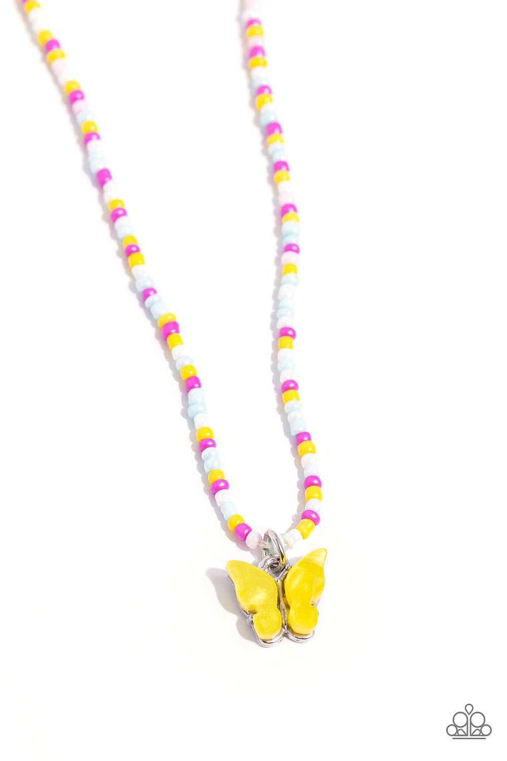 Soaring Shell Necklace (Yellow, White)