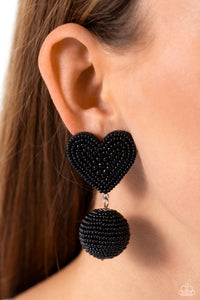 Spherical Sweethearts Earring (Multi, Red, Black)