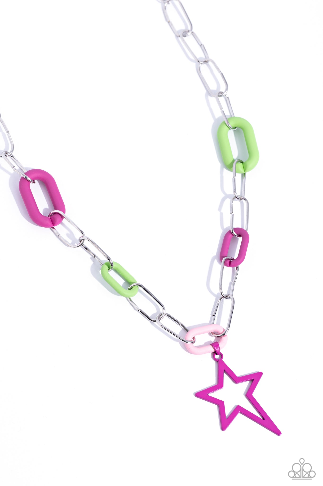 Stargazing Show Pink Necklace