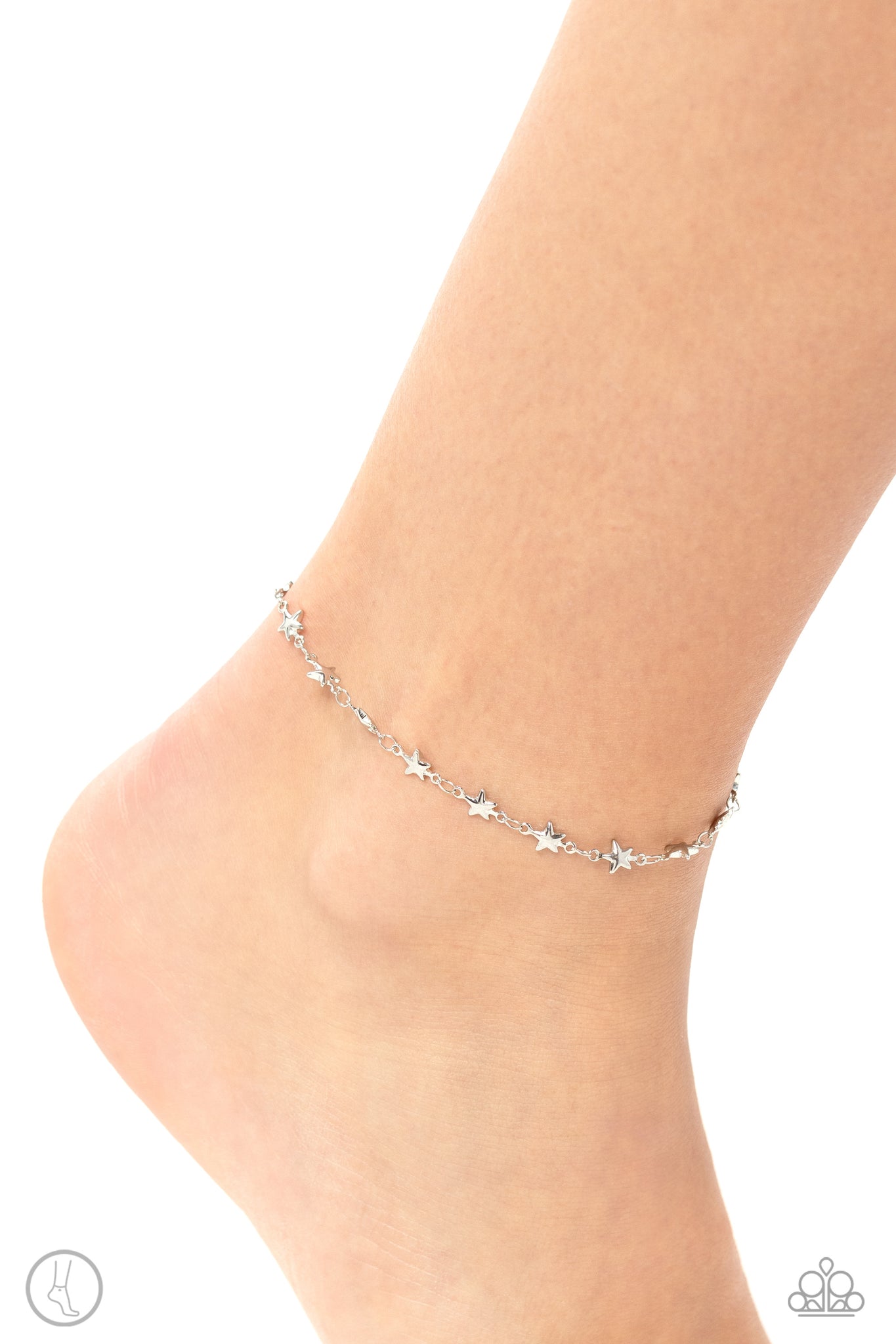 Starry Swing Dance Anklet (Gold, Silver)