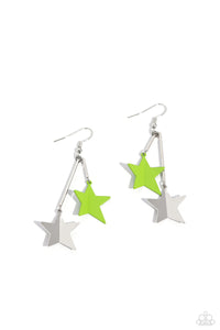 Stellar STAGGER Earring (Green, White)