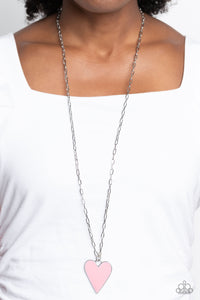 Subtle Soulmate (Pink, White) Necklace