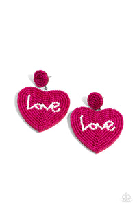 Sweet Seeds Earring (Pink, Red)