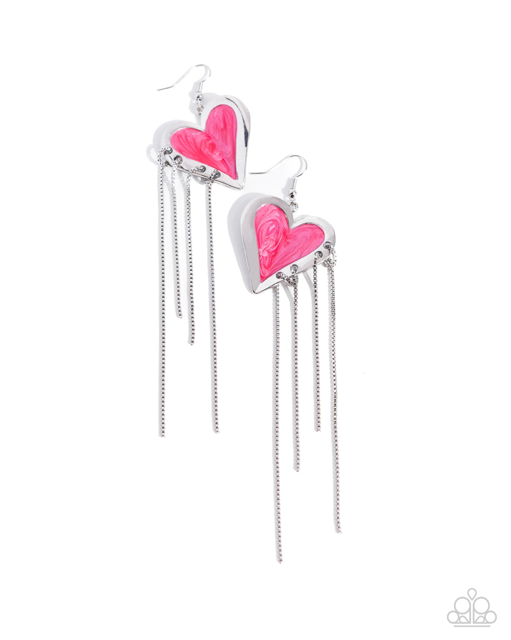 Sweetheart Specialty Earring (Black, Pink)