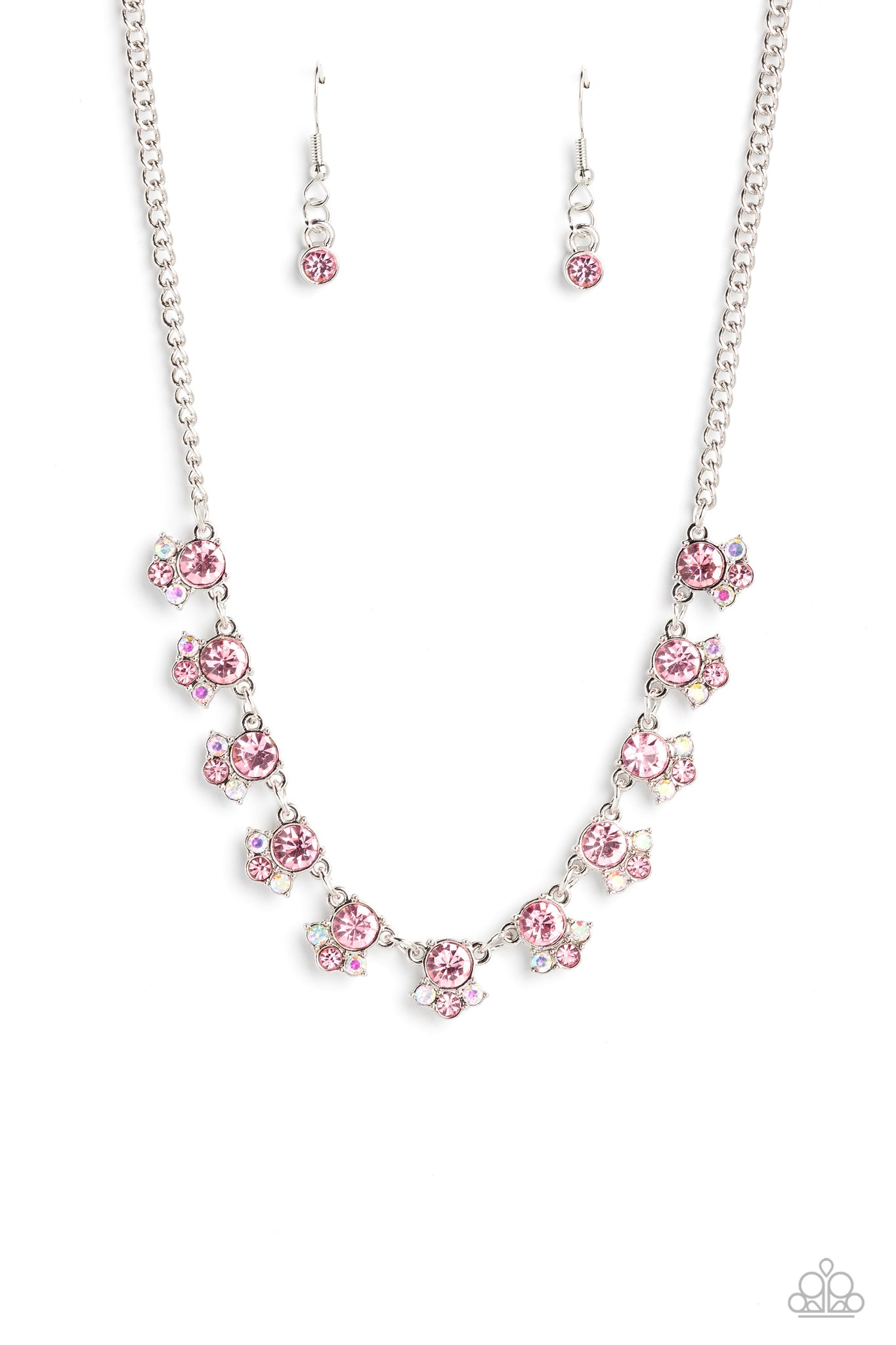 Tabloid Treasure Pink Necklace