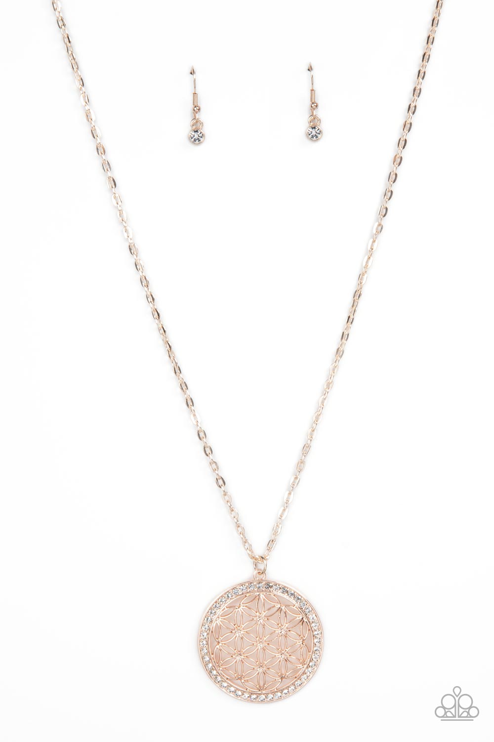 Tearoom Twinkle Rose Gold Necklace