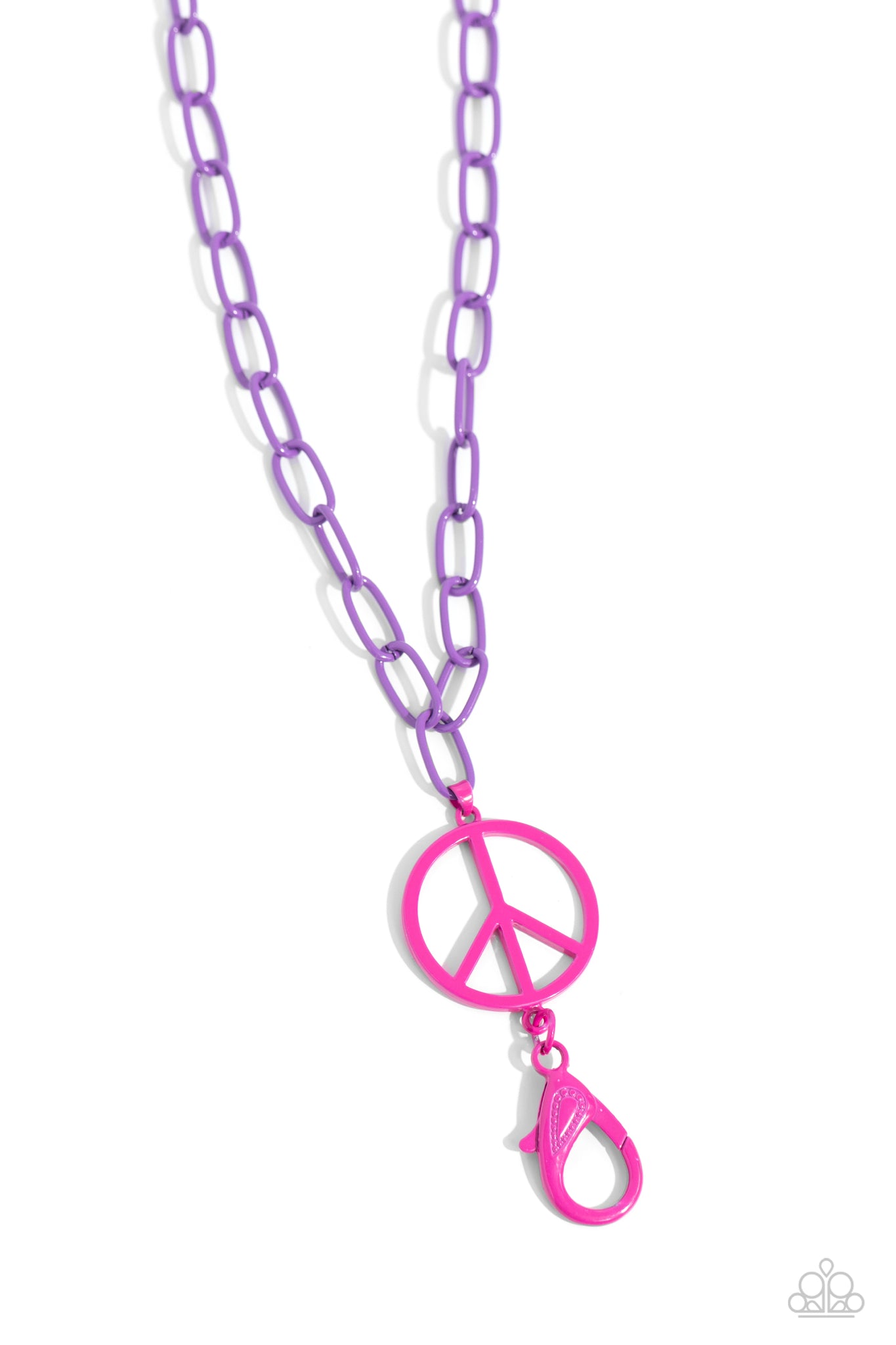 Tranquil Unity Purple Necklace
