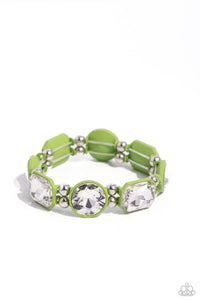 Transforming Taste Green Bracelet