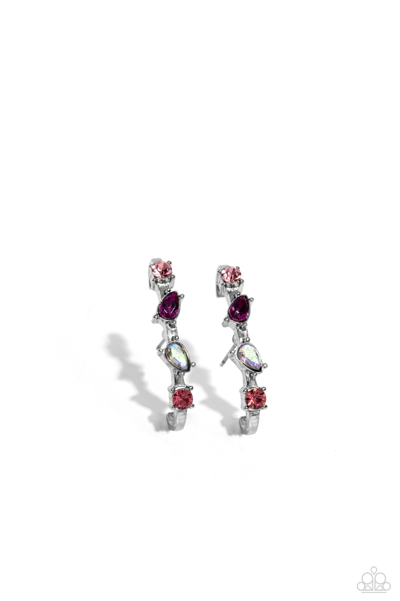 Trendy Twists Pink Earring