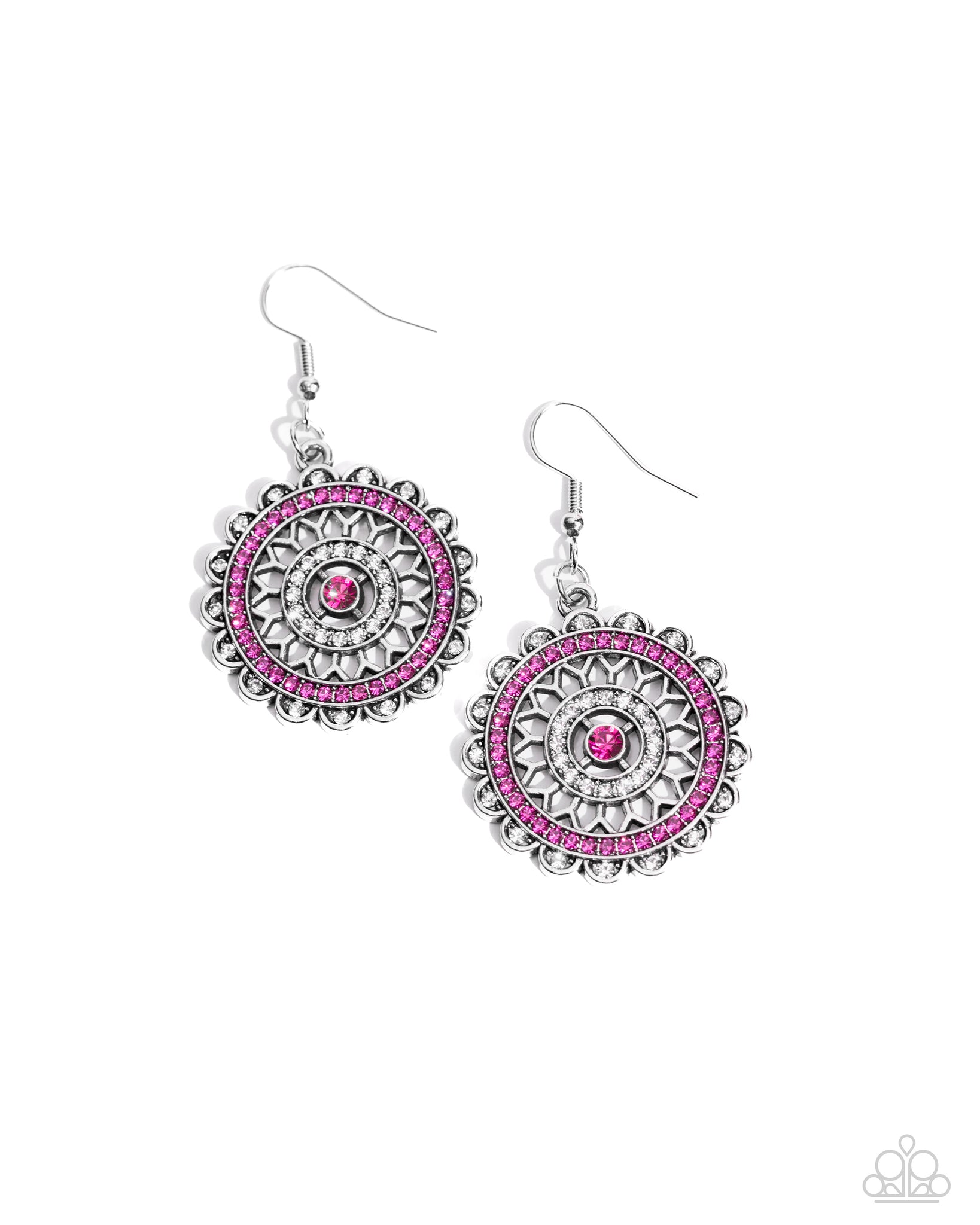 Twinkly Translation Pink Earring