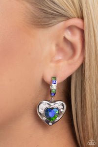 We Are Young Earring (Multi, White, Green)