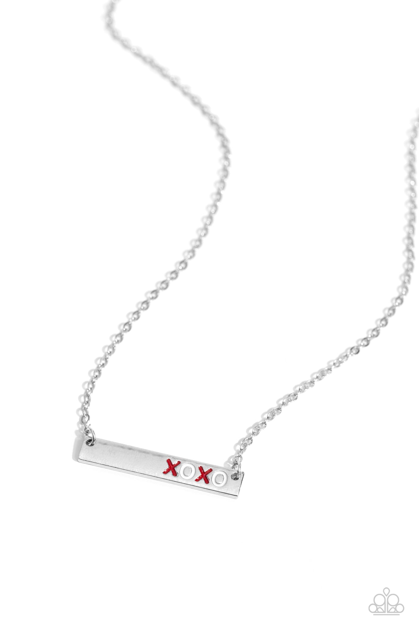 XOXO Season Necklace (Red, Multi)