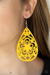 Marine Eden Yellow Earring