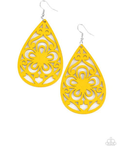 Marine Eden Yellow Earring