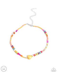 Y2K Energy Necklace (Yellow, Blue)