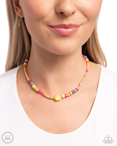 Y2K Energy Necklace (Yellow, Blue)