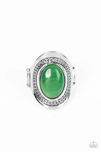 Rockable Refinement Green Ring