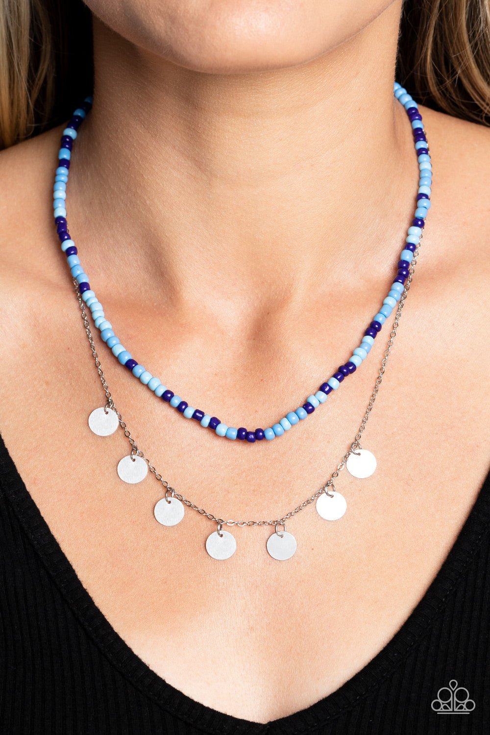 Comet Candy Necklace (Multi, Pink, Blue)