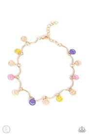 Smiley Sensation Multi Anklet